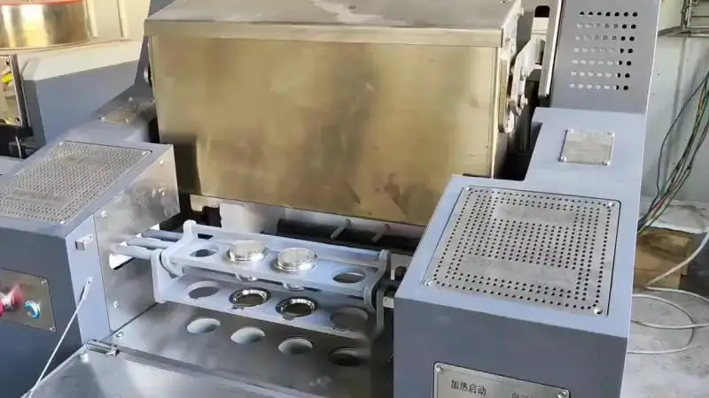 X-Ray Fluorescence-Specific Melting Machine Operates with Automatic Molding